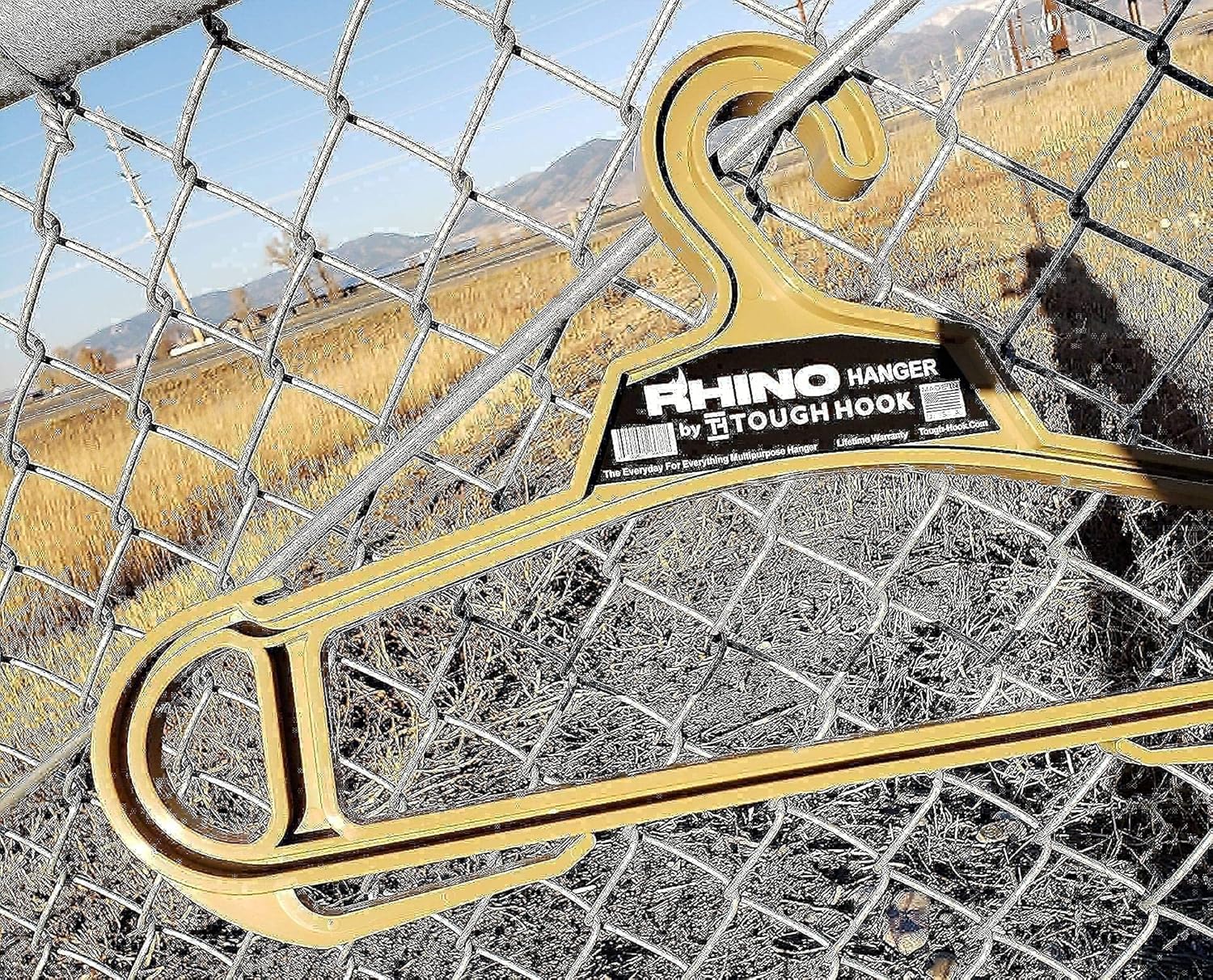 Rhino Hanger Multi Pack Set of 2 Black and Tan |USA Made