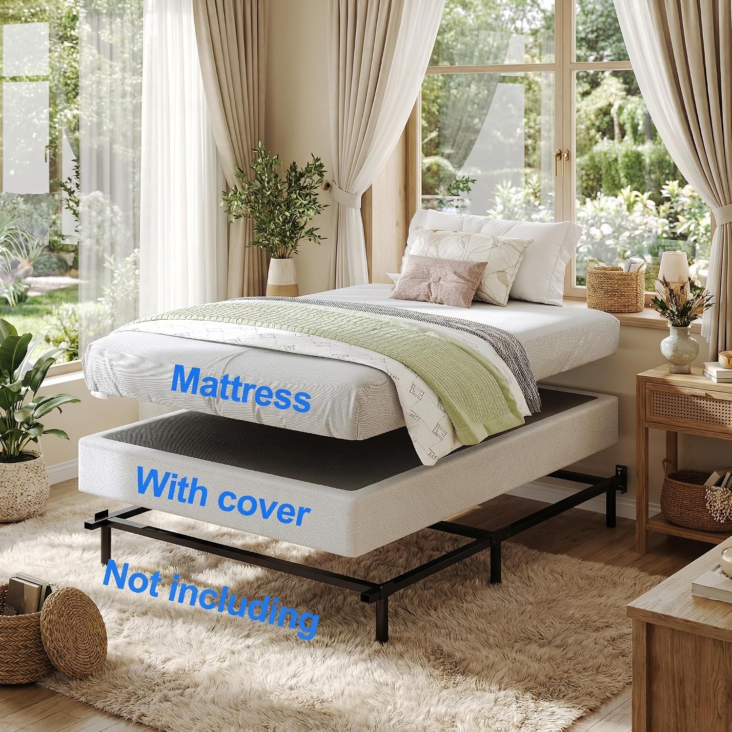 Twin Box Spring 7 Inch Low Profile