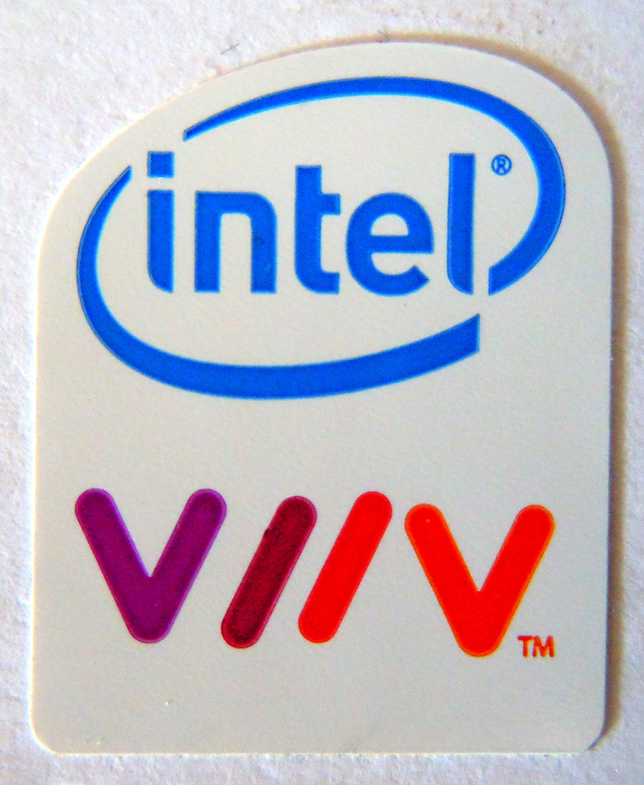 VATH Sticker Compatible with Intel ViiV 19 x 24mm [74]