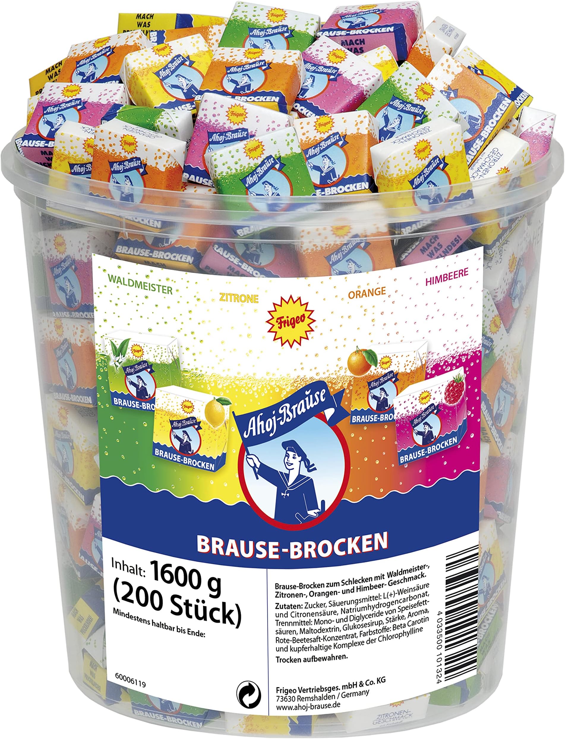 Frigeo Ahoj Brause Brocken fizzy candy, 200pcs