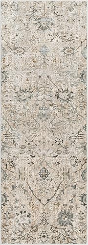 Miniatura 9 de Hauteloom Claydon - Alfombra marroquí de granja para sala de estar, dormitorio, comedor, estilo bohemio neutro, tradicional, oriental, persa, beige,