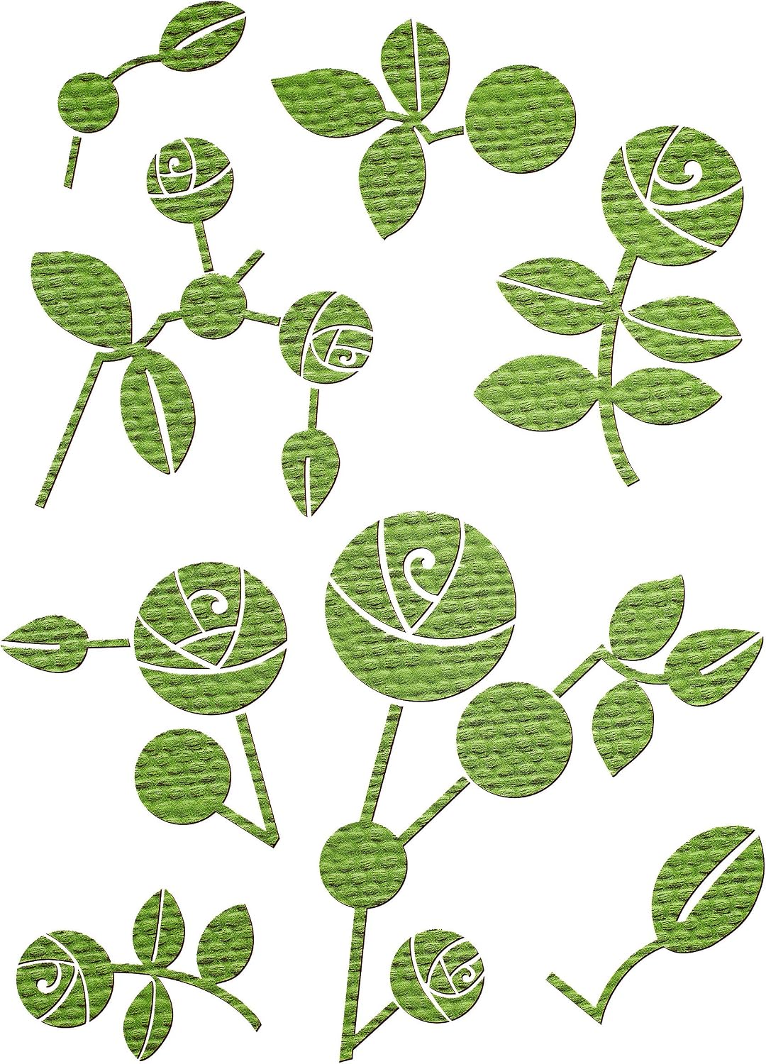 Komar Brewster FS17027 Peel & Stick Score European Wall Decals