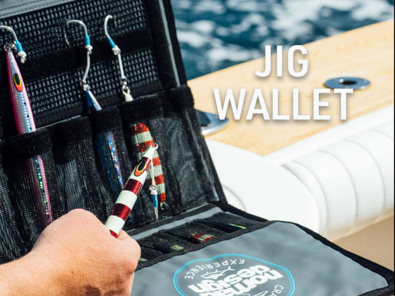 Amazon.com : Nomad Design Jig Wallet - Fishing Lure Organizer with