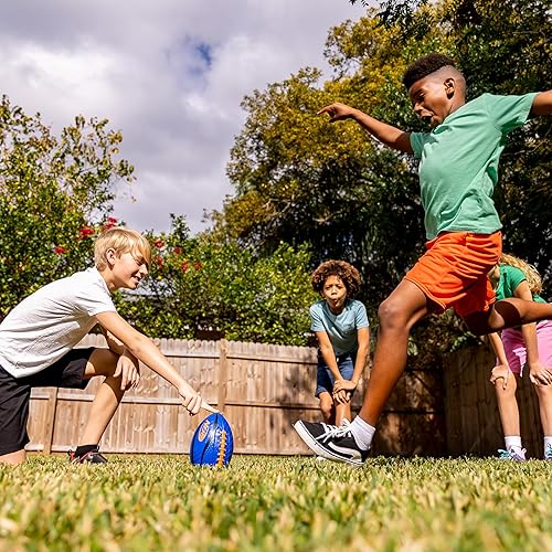 Miniatura 18 de Franklin Sports - Poste de portería de fútbol de acero auténtico de 8.5 x 5.5 pies, poste para niños, juego de postes de portería de fútbol