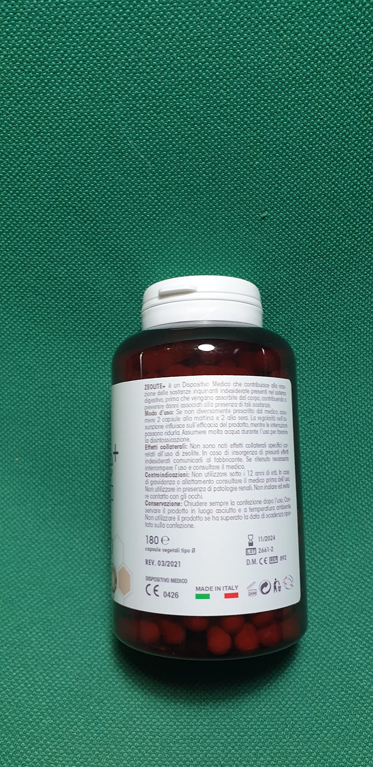 Zeolite 180 Capsule