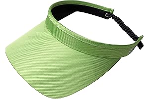 Classic Solid Coil Ladies Visor Hat - Shield Your Eyes in Style