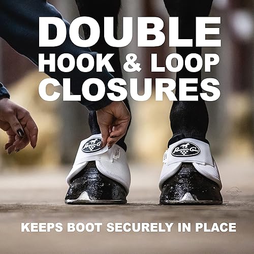 Vista 53 de Professionals Choice - Bota de campana de extralimitación con casco balístico para equinos