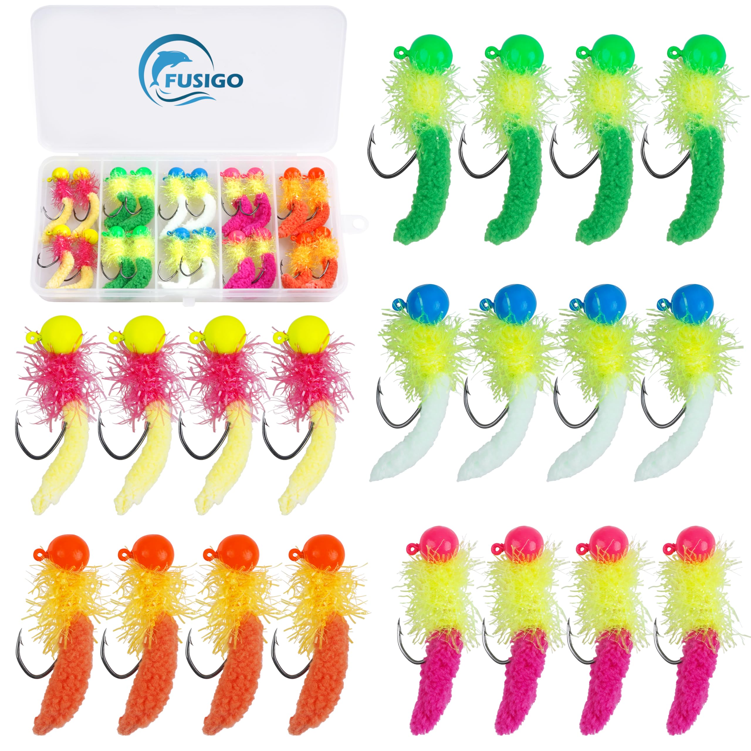 Lot De 10 Jigs Plumes 17g – 6,5 Cm – 10 Couleurs – Pêche En Mer – Neufs