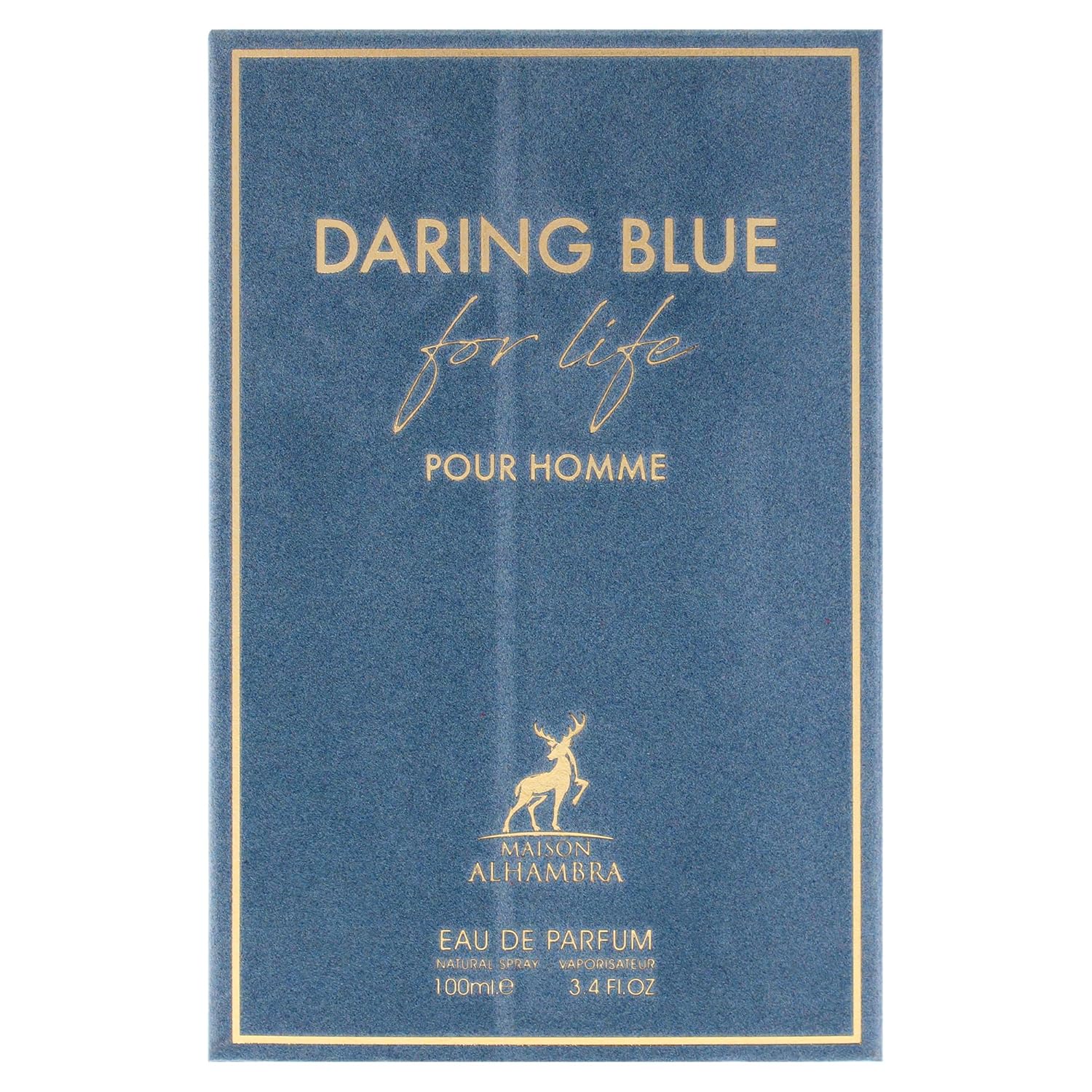 Daring Blue For Life by Maison Alhambra for Men - 3.4 oz EDP Spray - Image 5