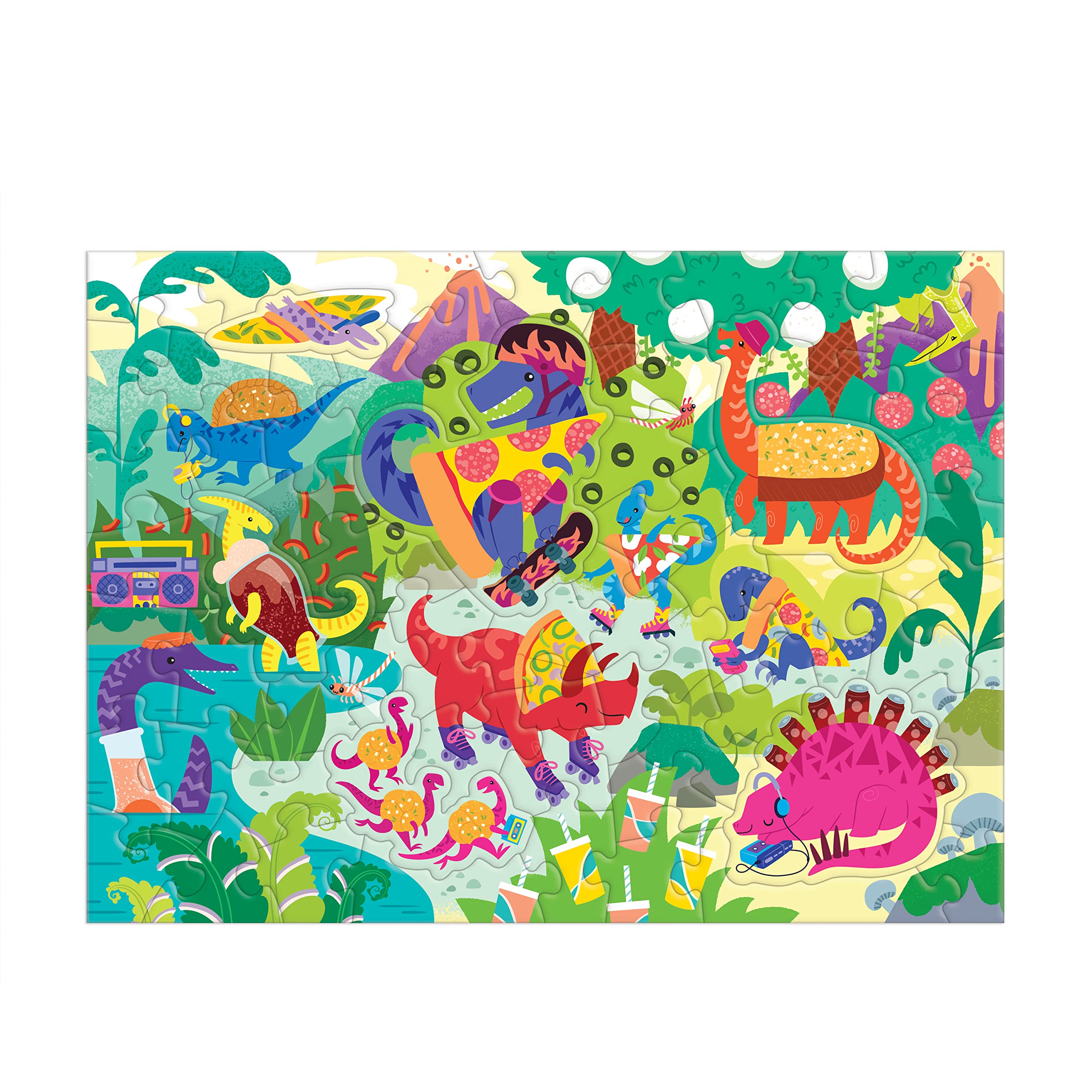 Amazon.com: Mudpuppy Pizzasaurus – 60 Piece Scratch & Sniff Puzzle