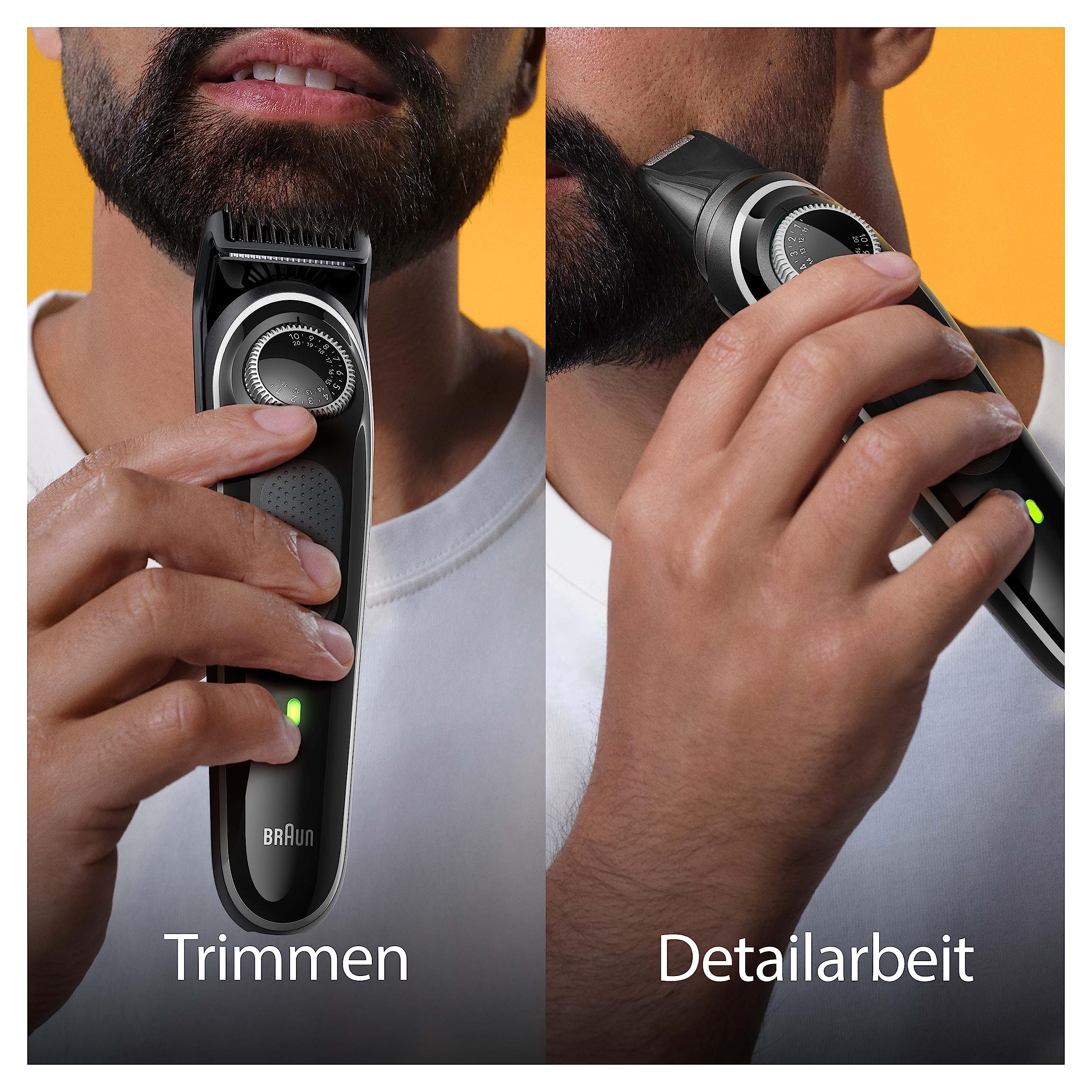 Braun Series 3 Trymer Czarny Szary 40 Długości