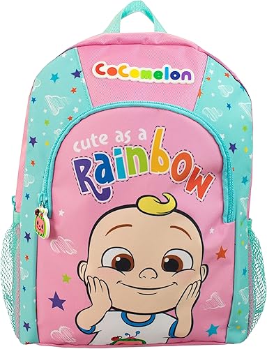 Vista 2 de Cocomelon Mochila Infantil JJ Rosa, Rosado