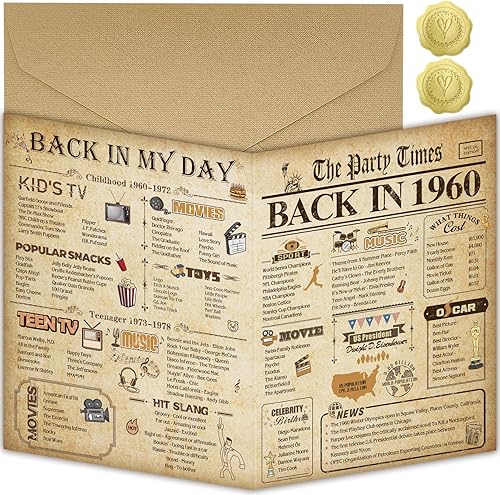 Miniatura 8 de Divertidas tarjetas de cumpleaños número 30 para mujeres u hombres regalos de cumpleaños vintage de doble cara tarjeta de póster para él o ella de