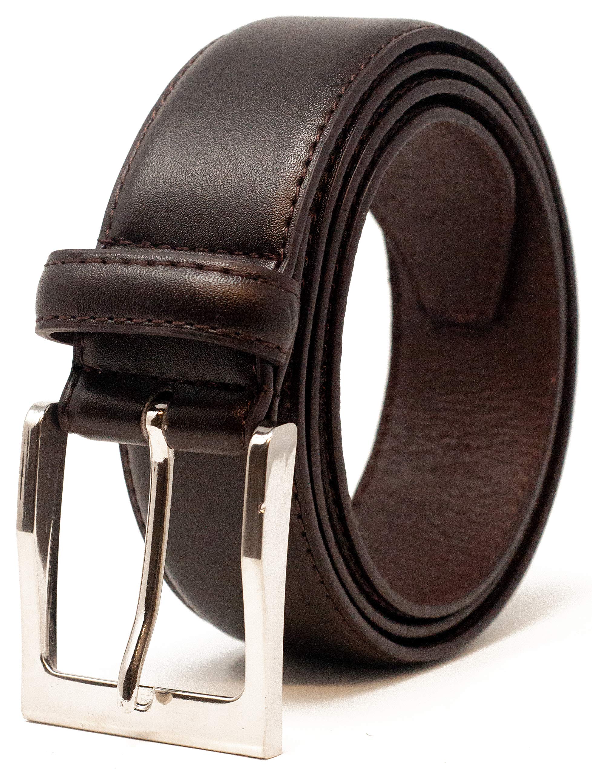 Ossi Ashford 40mm Real Leather Scuff Snap On Strap in Black or Brown