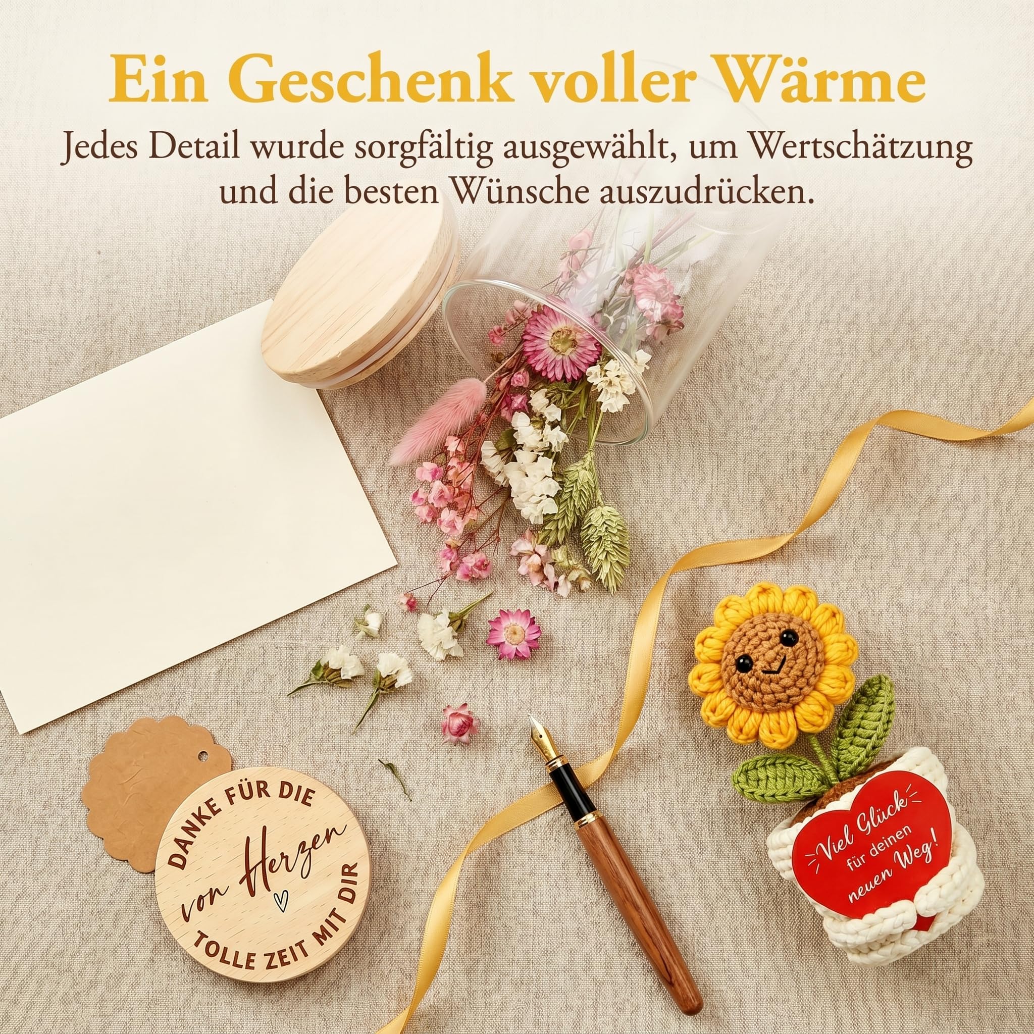 Sunwuun Abschiedsgeschenk Kollegen Kollegin Jobwechsel, Dankeschön Geschenke Geschenk Abschied Kollege Kollegin Abschiedsgeschenk Erzieherin, Kleine Geschenke Kollegen Weihnachten Geschenk