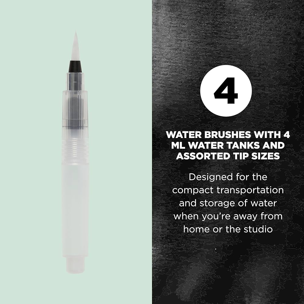 Sakura KOI Water Brush (Small, Medium, Large) / Kuas Lukis Berkualitas