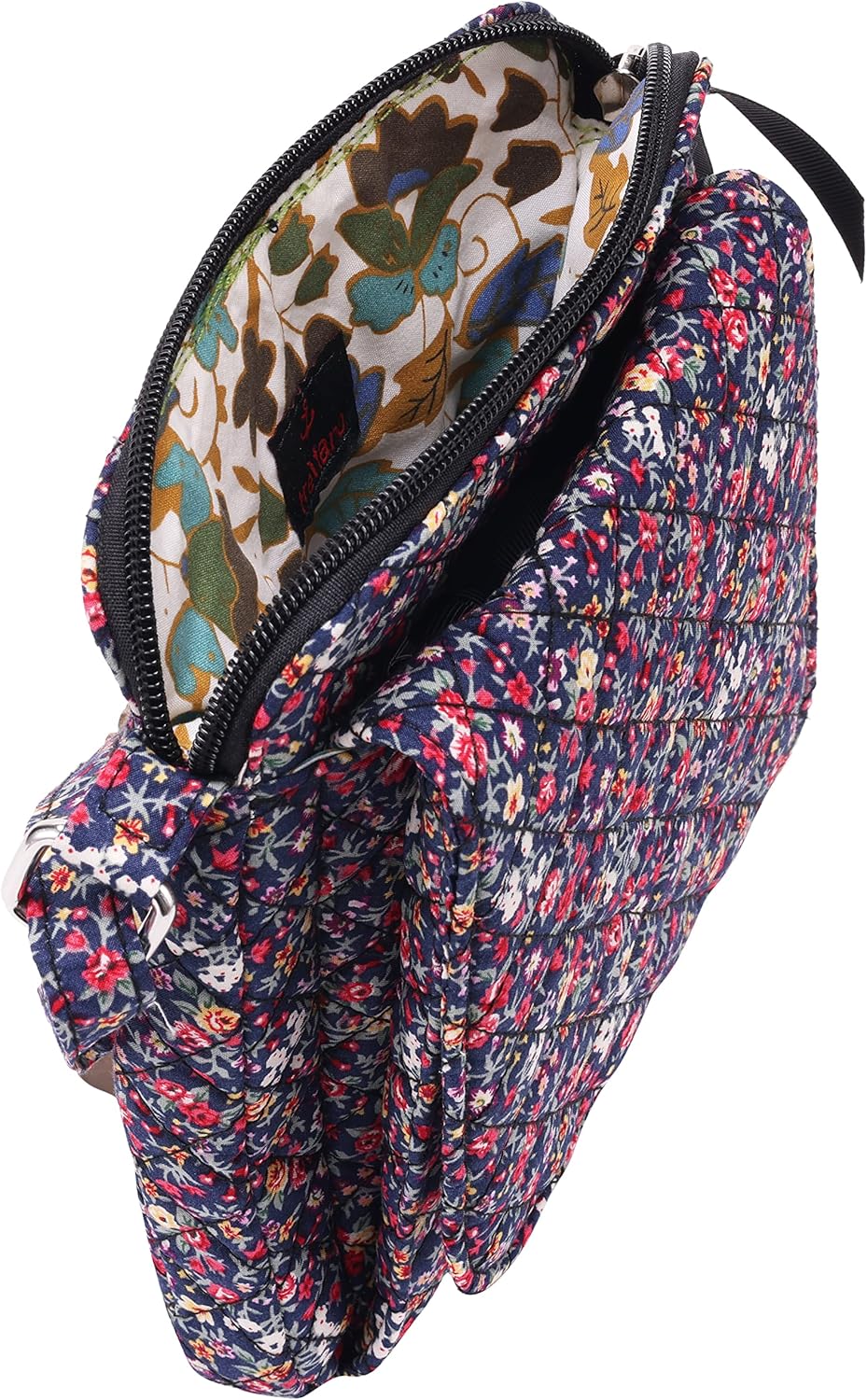 Brentano Cotton quilted Small crossbody wallet purse - Image 4