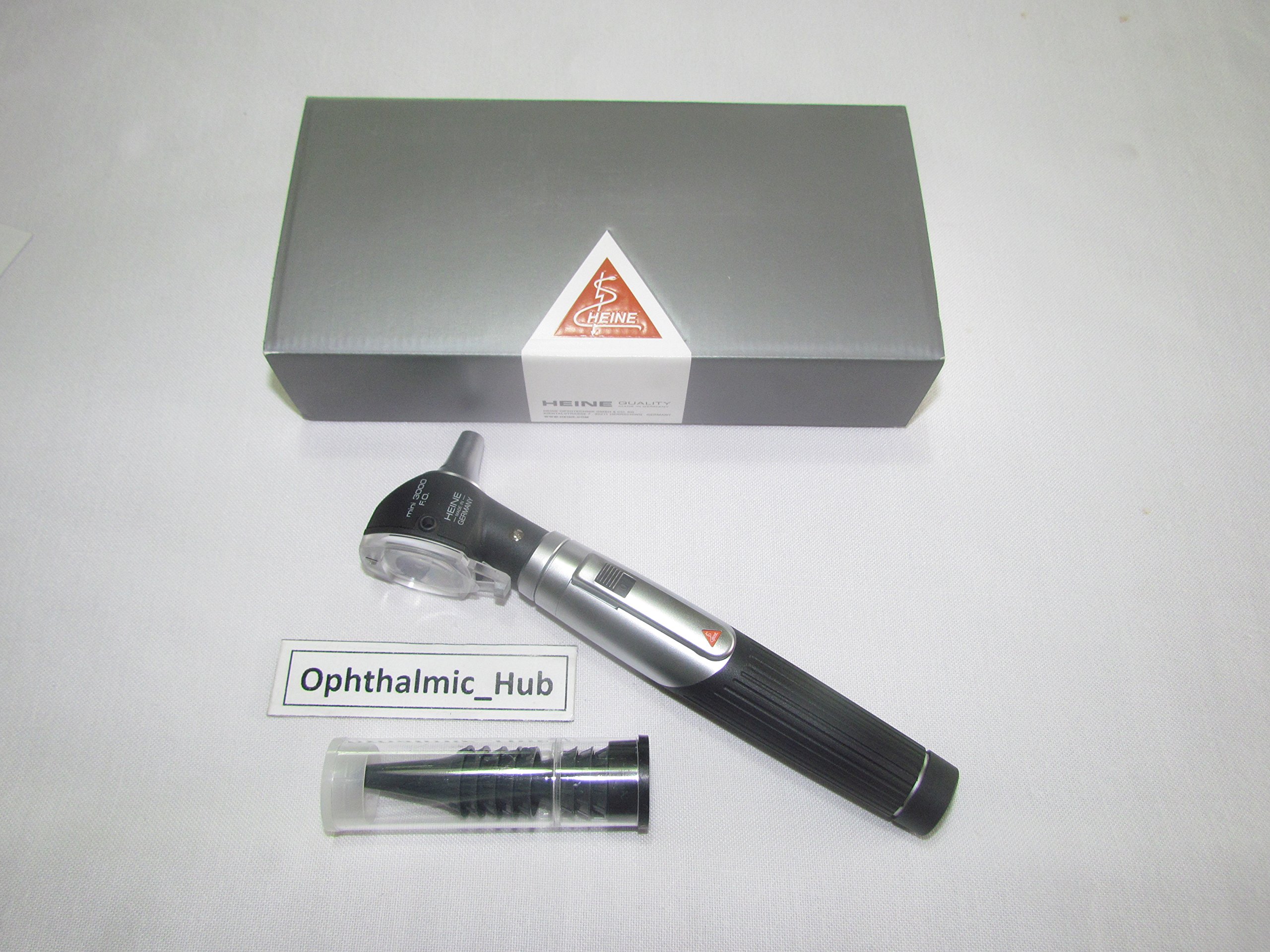 Otoskop mit Beleuchtung Glasfaserkabel Heine Mini 3000