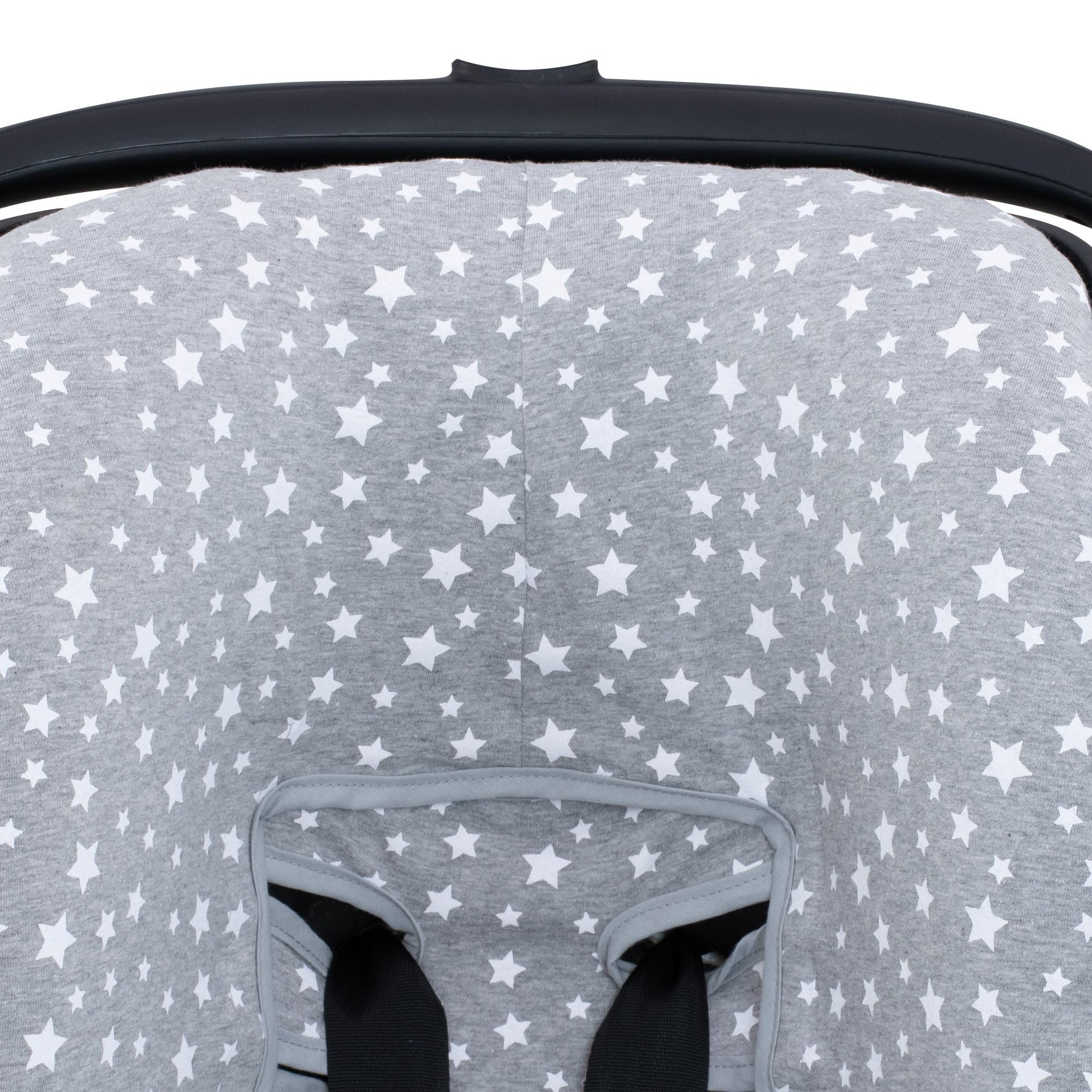 JYOKO KIDS Funda para Silla de Auto Y Cochecito Compatible con Doona, Elaborado en 100% Algodón (White Star)