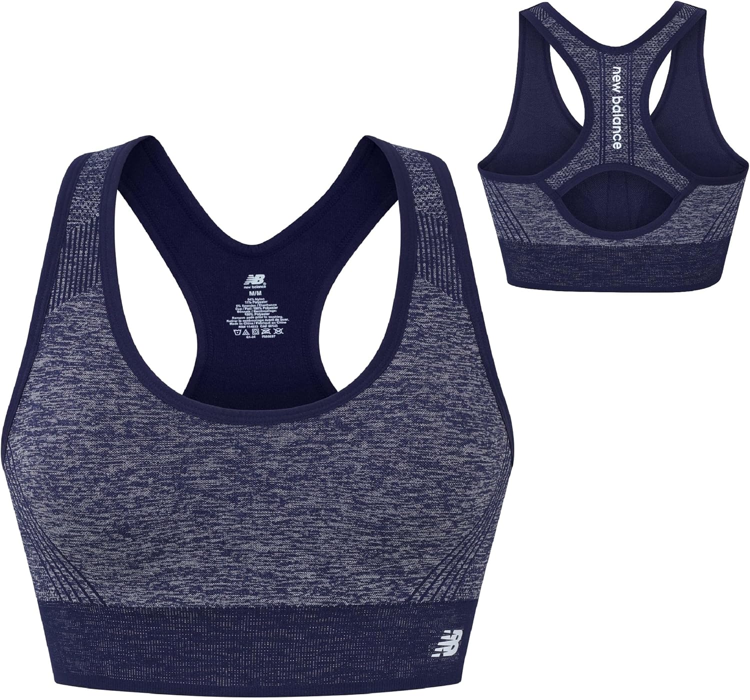 New Balance Womens New Balance Seamless Sports Bra - Image 5