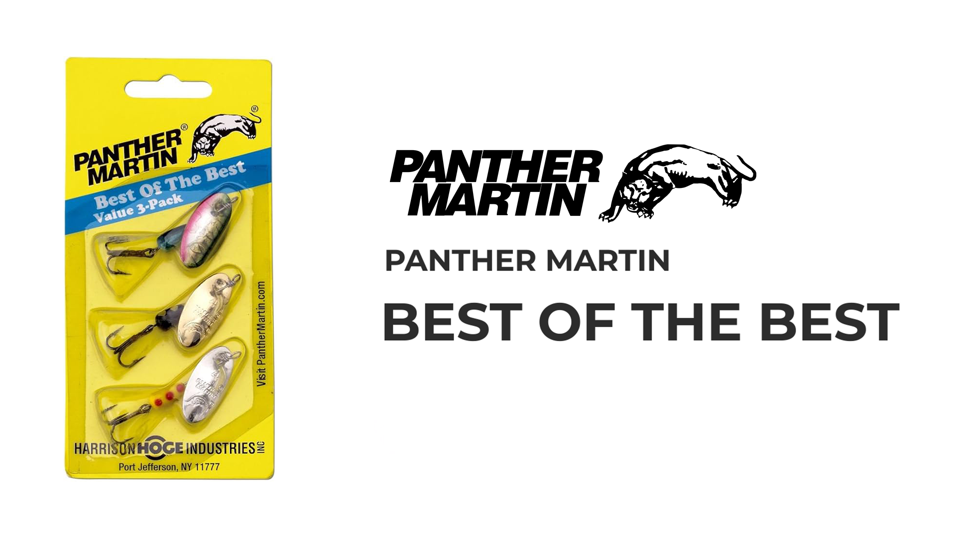 Panther Martin BOB3 Best of The Best Spinners Fishing Lure Kit - 1/8 oz - Assorted