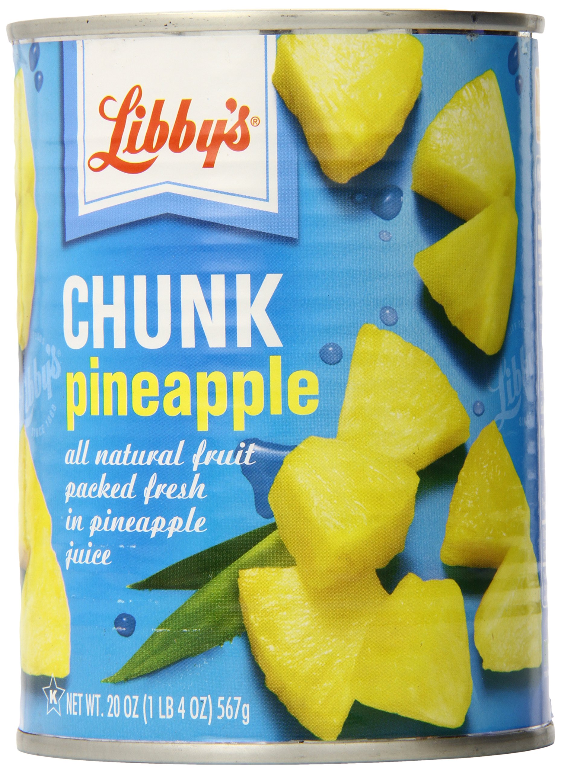 Amazon.com : Libby's Chunk Pineapple, 20 Ounce (Pack of 12