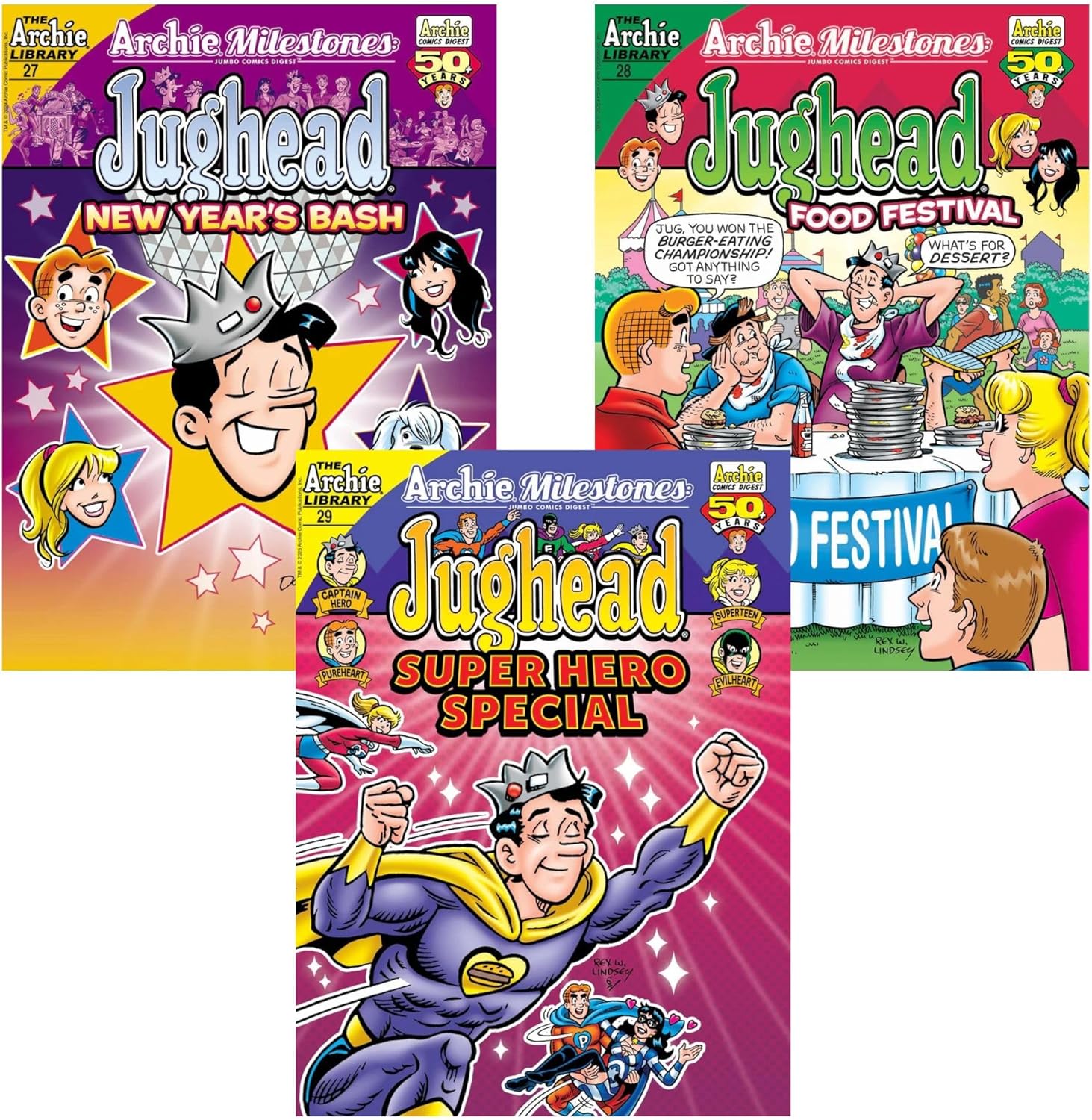 Archie Comics Digest Value Gift Pack (Includes 10 Books)