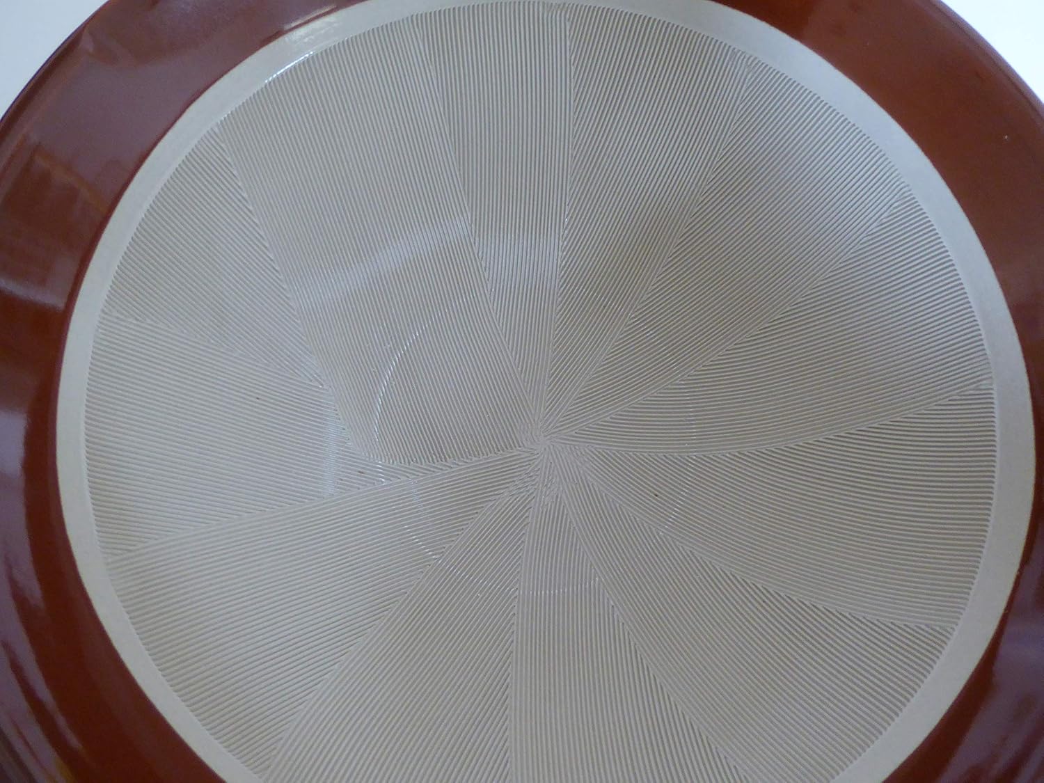 Japanese 12"D Ceramic Mortar SURIBACHI Bowl/Made in Japan