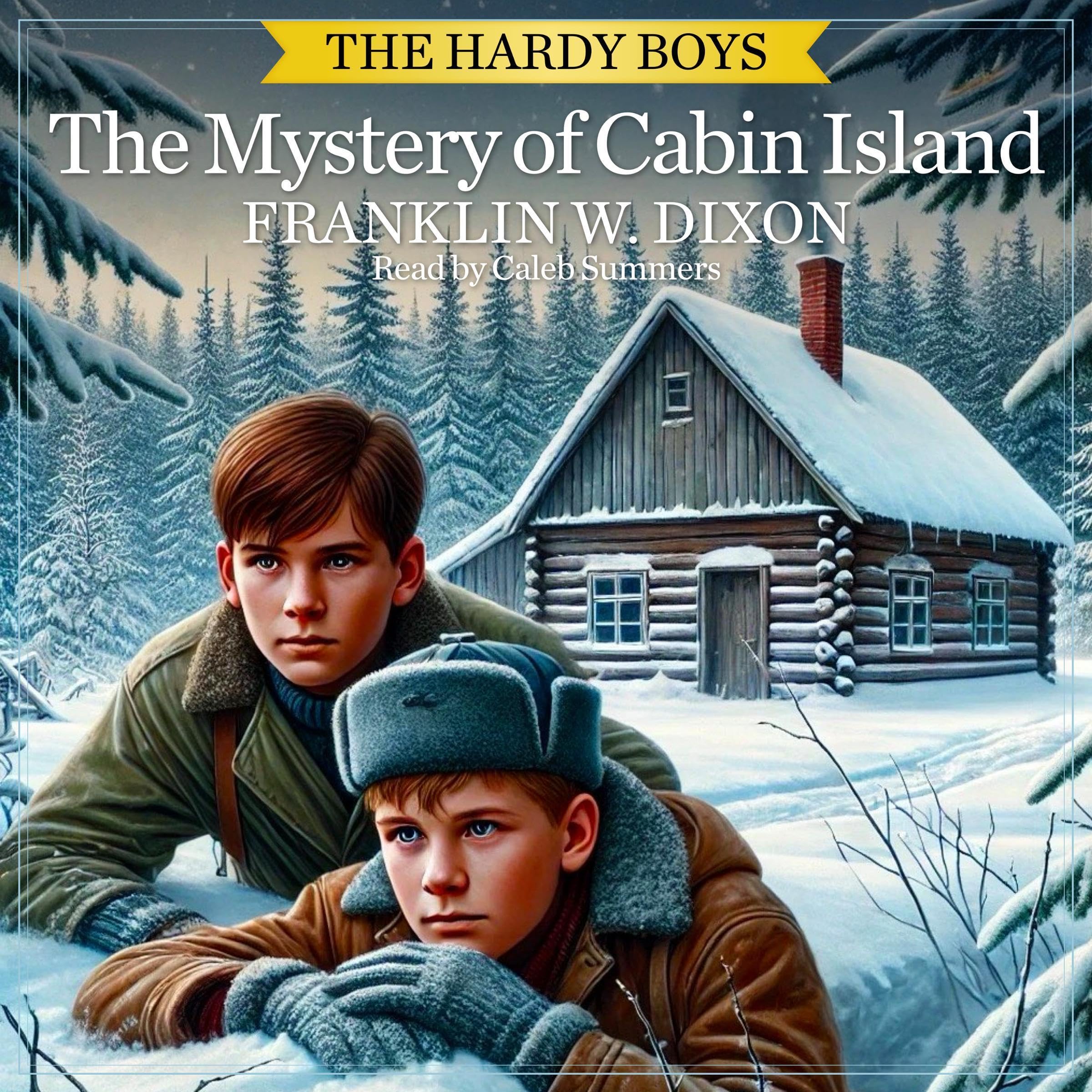 Cover art for The Mystery of Cabin Island