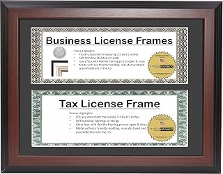 Mahogany Double Frame