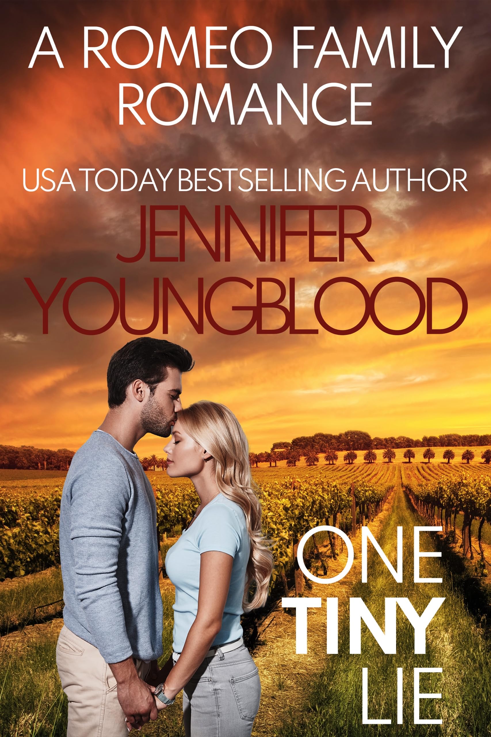 One Tiny Lie (Romeo Family Romance Book 4)