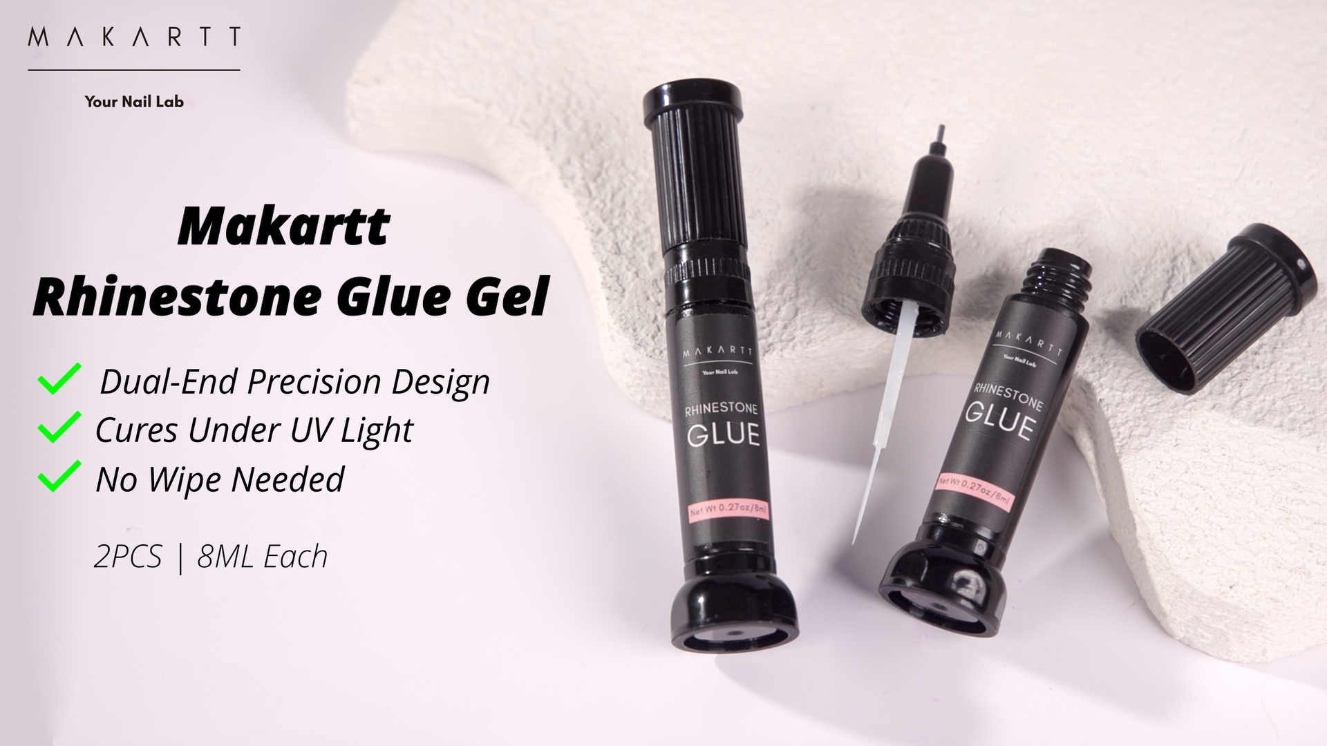Amazon.com: Makartt Nail Rhinestone Glue Gel, Upgrade Gel Nail