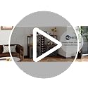 Homeiju Mini Bars for Home, Wooden Coffee Bar Cabinet, Modern Liquor Cabinet for Liquor and Glasses, Farmhouse Buffet Wine Cabinet with Storage Sideboard for Home Kitchen Dining Room - Image 8