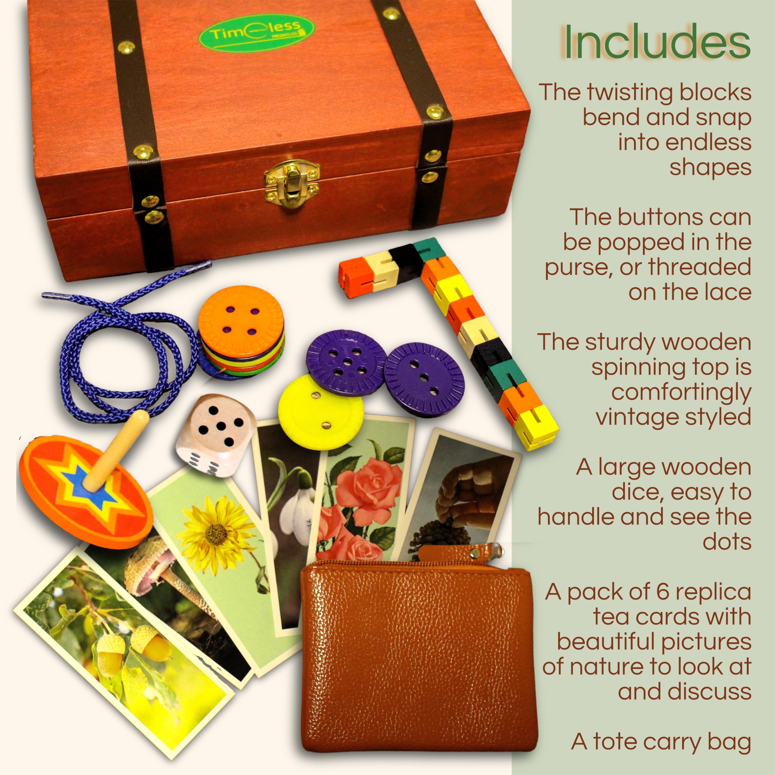Timeless Curiosity Box – Fidget Activity for Dementia