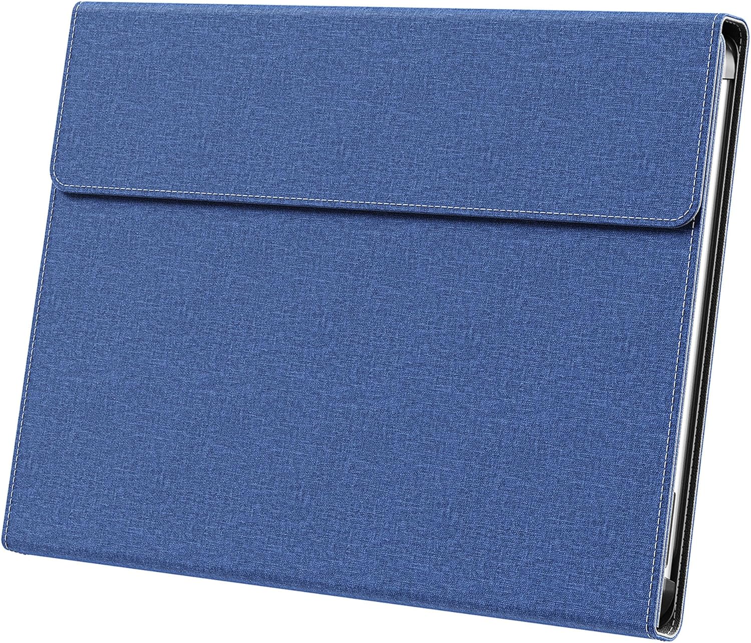 Tablet Case for 2025 New Microsoft Surface Pro 1st Edition 12-inch, PU Leather & Hard Shell Laptop Protective Cover with Multi-Angle Built-in Kickstand & Pen Holder (Blue) - Image 8