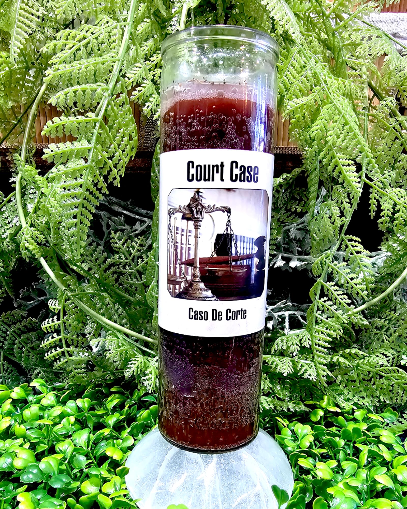 Court Case Candle | Vela Caso De Corte Spiriutal Candle | 7 Day Candle