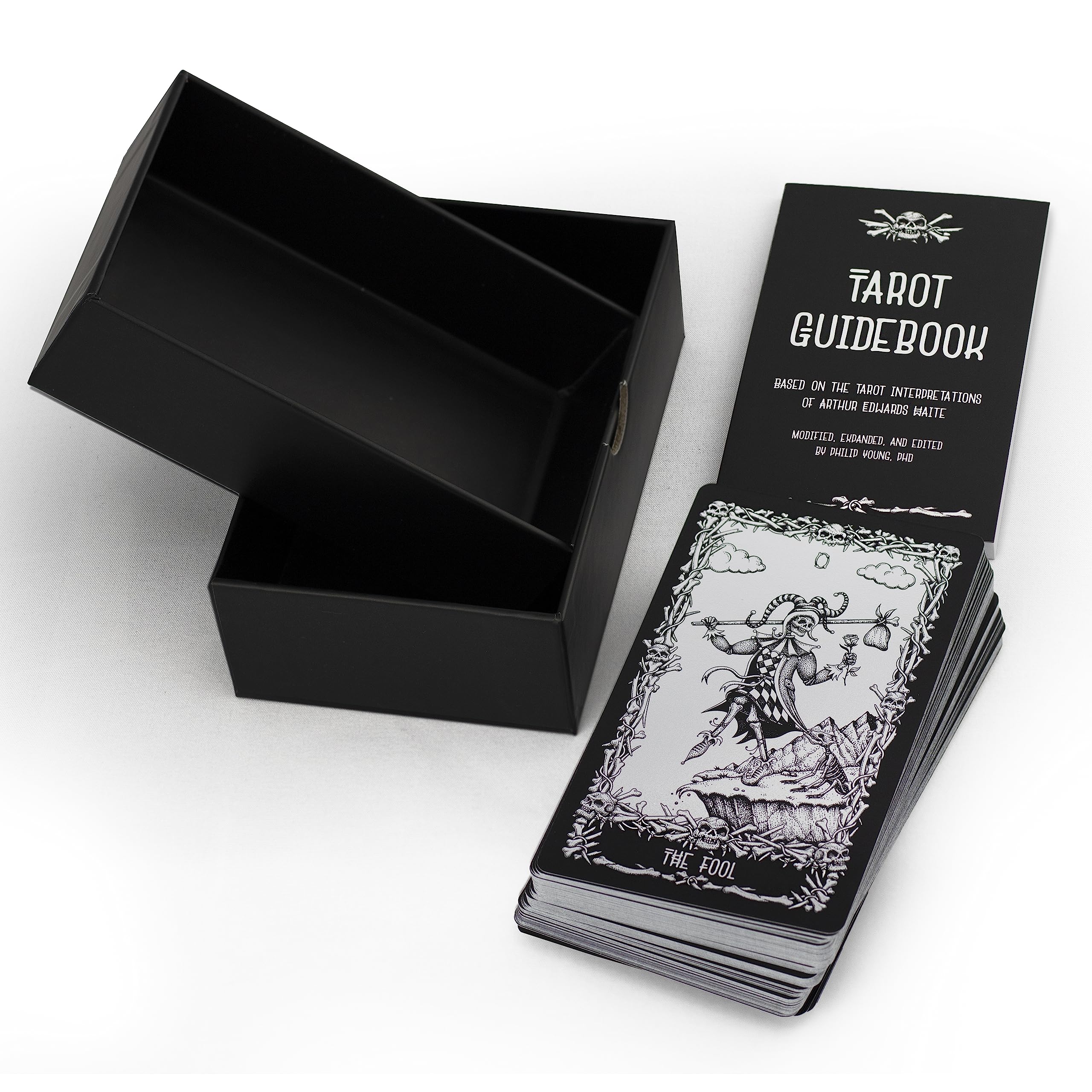 Amazon.co.jp: Darkside スケルトン タロットカードデッキ ホイル版