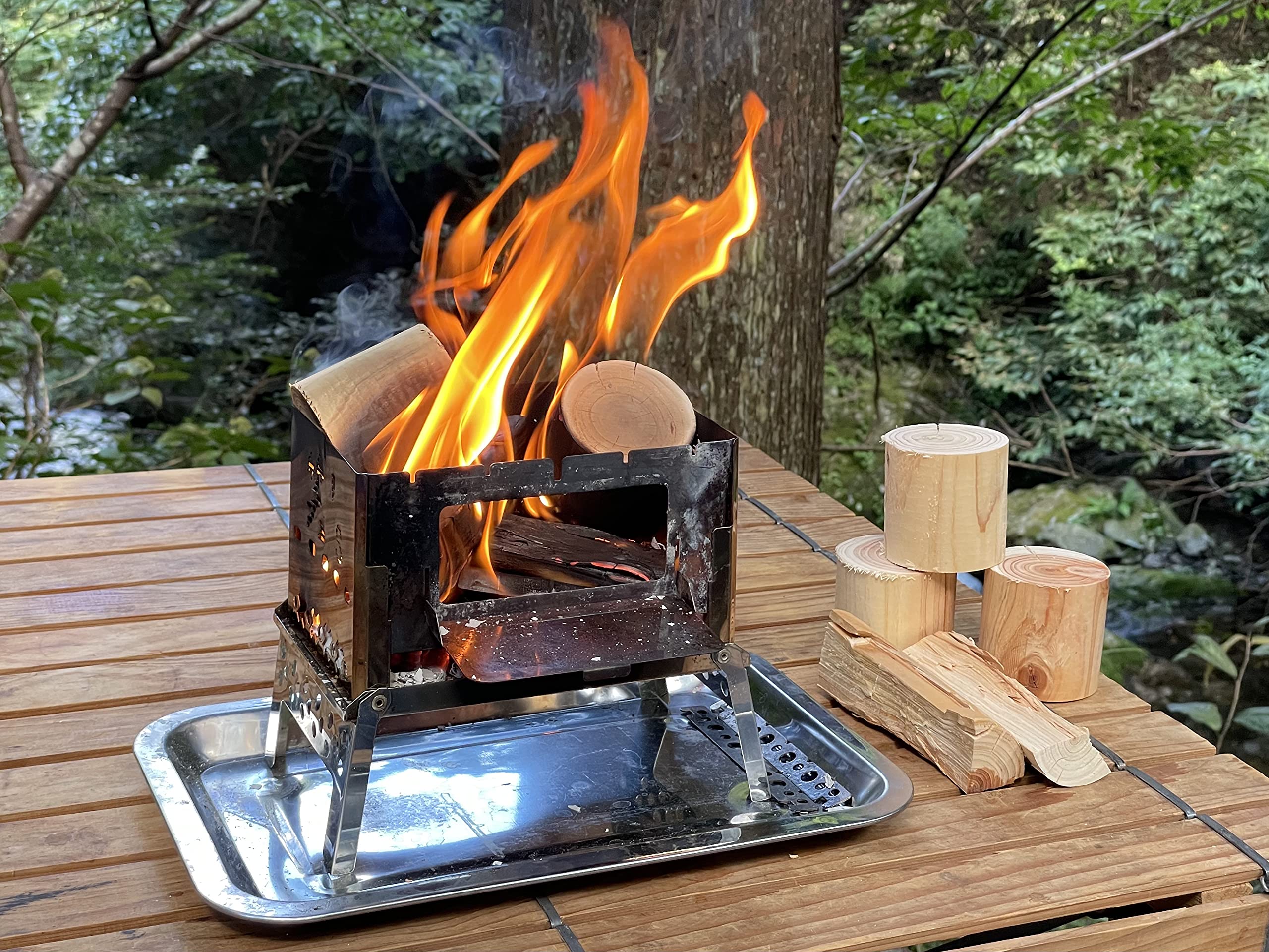 量多め 薪ストーブキャンプ広葉樹 薪割済の全部ニセアカシア薪 1棚  