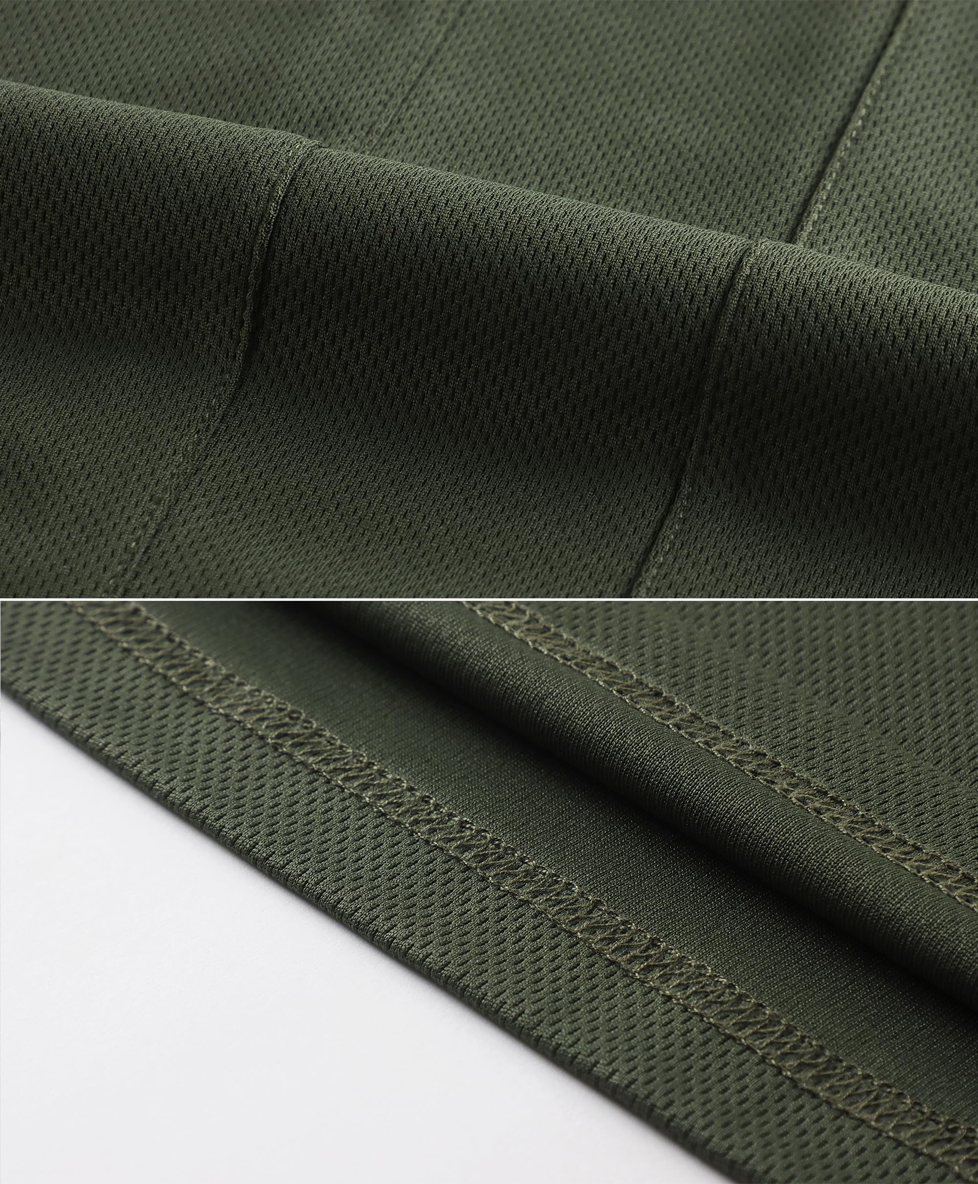 ZENGVEE Polo Uomo Manica Corta Sportiva Golf Tennis T-Shirt Asciugatura Rapida Traspirante