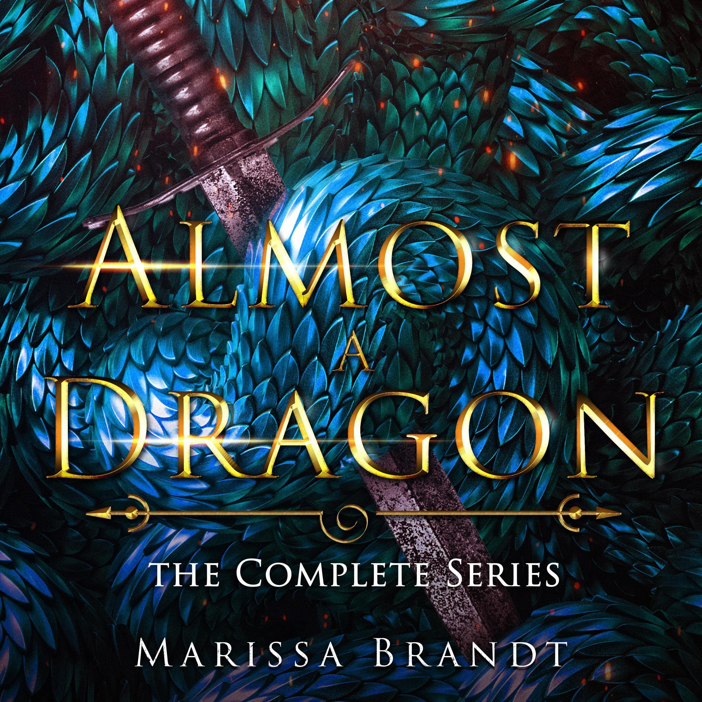 Cover art for Almost a Dragon: The Complete Series