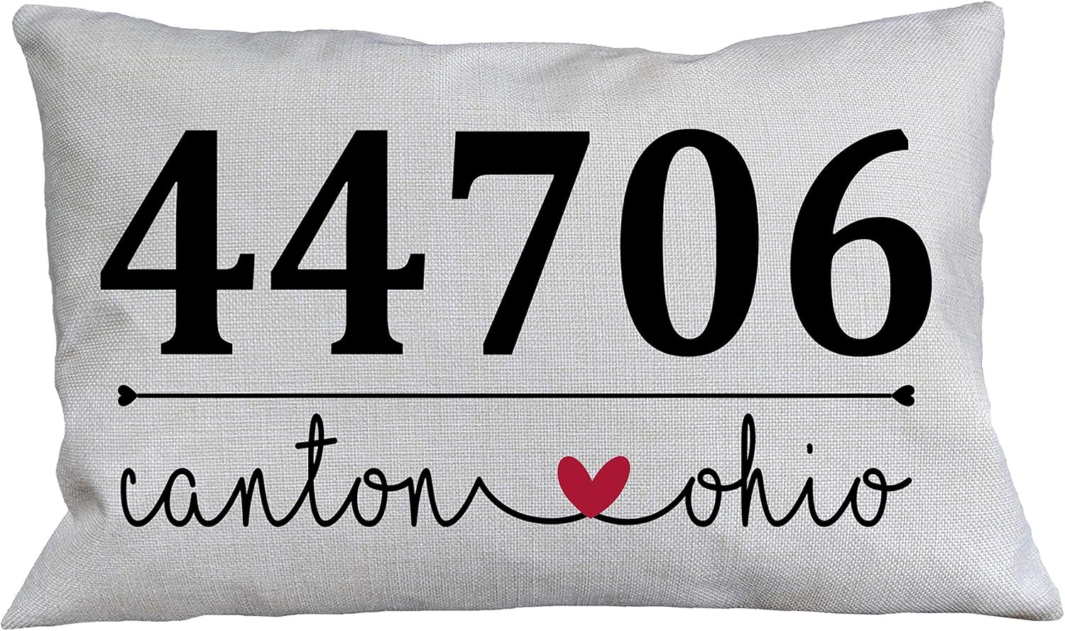 Personalized Zip Code Gift Pillow