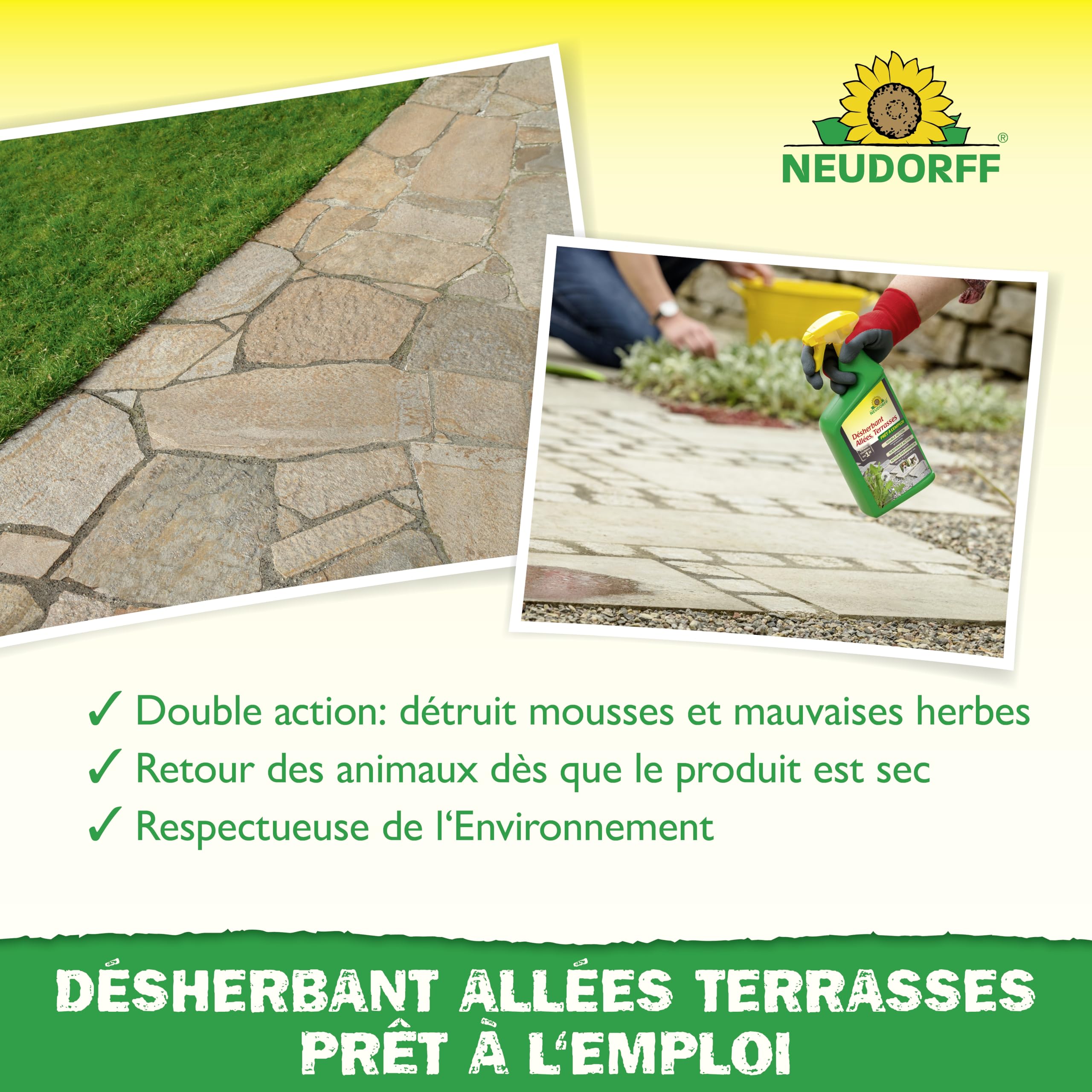 Neudorff Finalsan Désherbant Allées Terrasses 1 L