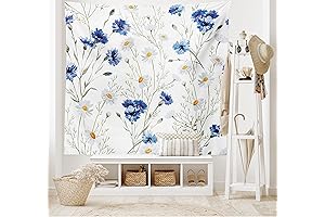 Ambesonne Watercolor Flower Tapestry: A Vibrant Symphony of Nature