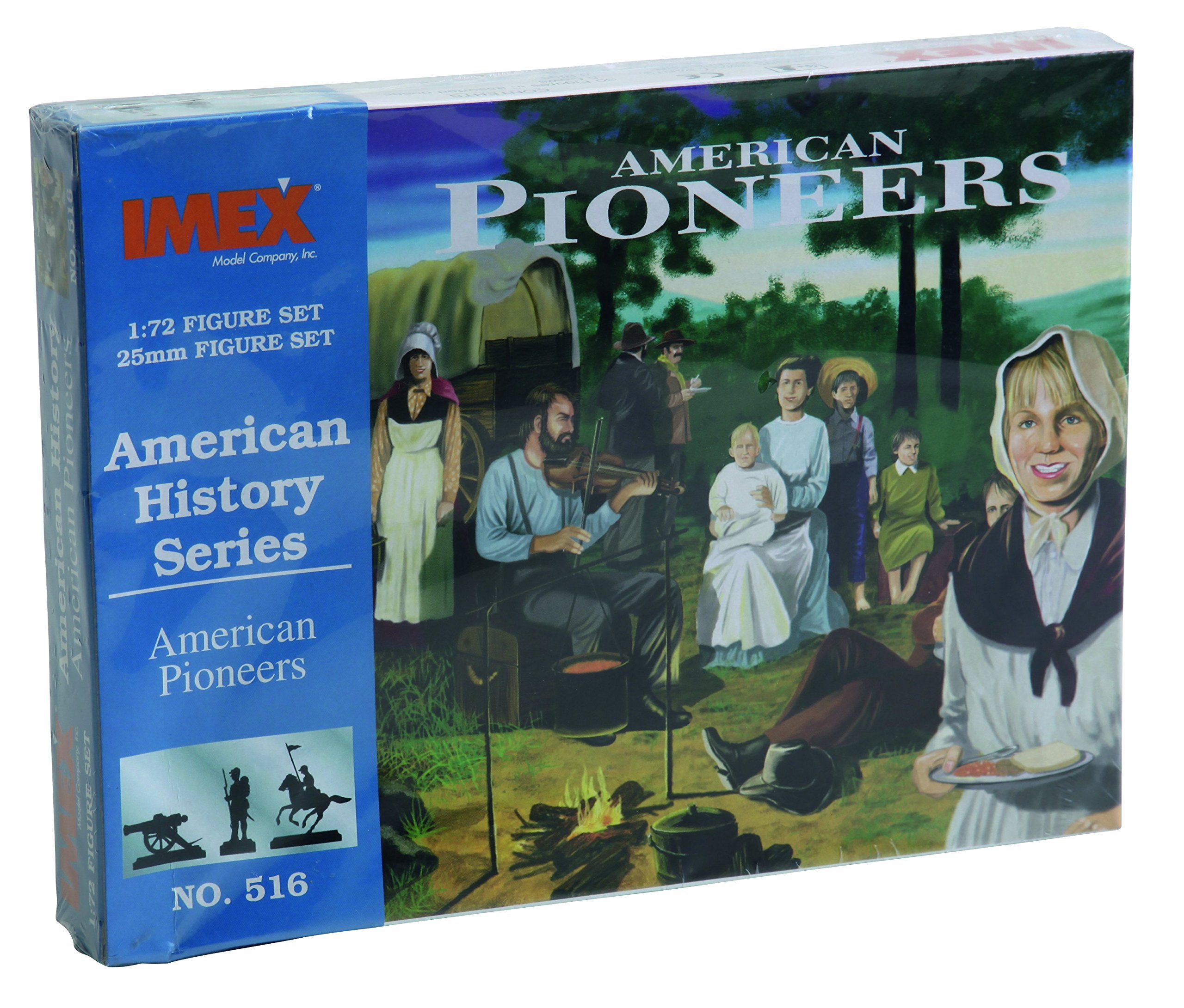 Amazon.com: Imex 516 1/72 American Pioneers : Arts, Crafts & Sewing