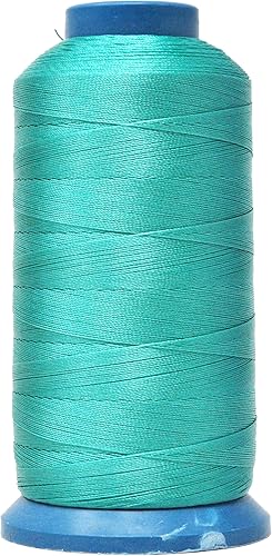 Miniatura 946 de Mandala Crafts Hilos de coser resistentes de nailon consolidado, hilo para tejer jeans de cuero, hilos de tapicería marina al aire libre, Beige