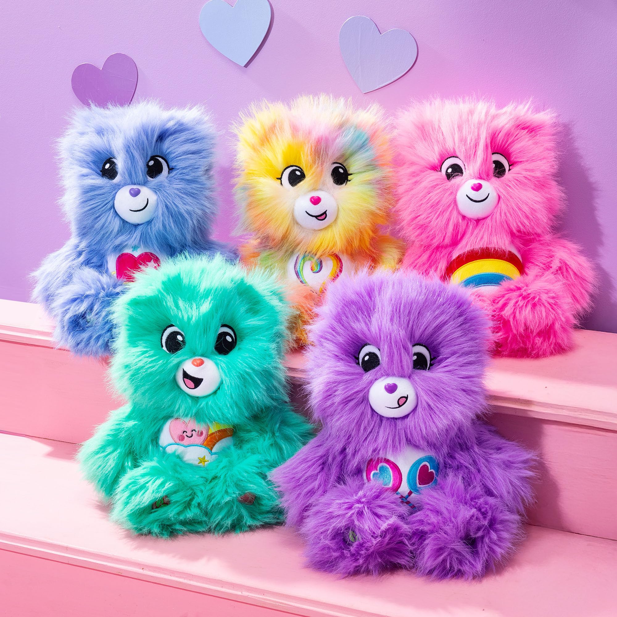 Basic Fun Orsetti del Cuore Fuzzies 35 cm – Peluche Sorpresa Assortiti – Morbidi e Collezionabili
