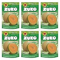 Vista 31 de Zuko Bebida instantánea en polvo naranja Paquete familiar No necesita azúcar Vitamina C 14.1 onzas (paquete de 6)