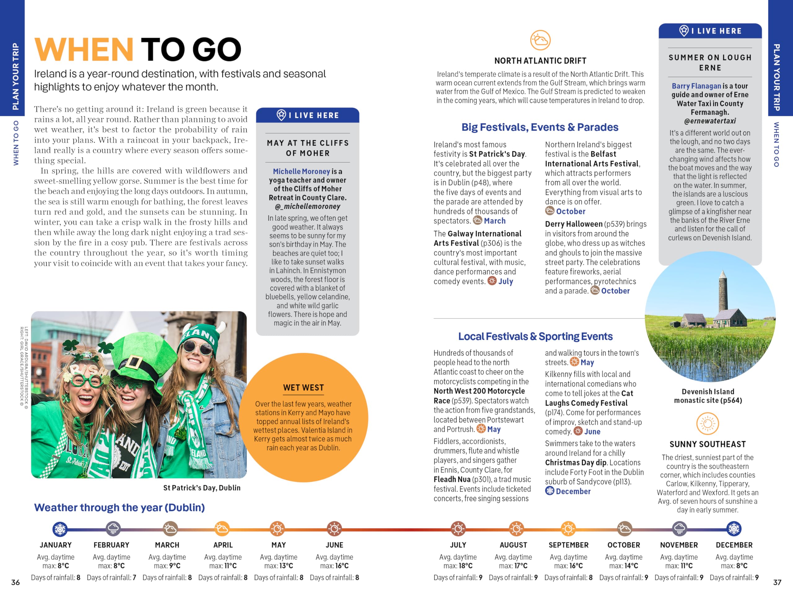 Ireland 16ed -anglais-: Detailed Itineraries Travel Like a Local Insider Tips Covers Dublin, Cork, Galway, Belfast, and More
