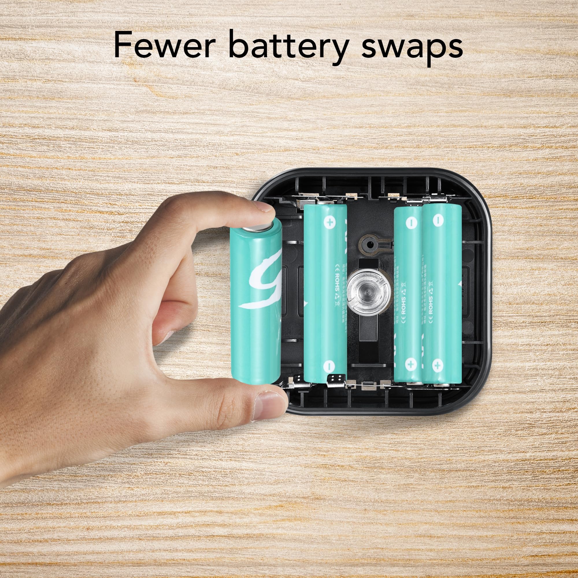 Wasserstein Prolunga batteria al litio AA compatibile con fotocamera Blink Outdoor 4 (batterie non incluse) (confezione da 2)
