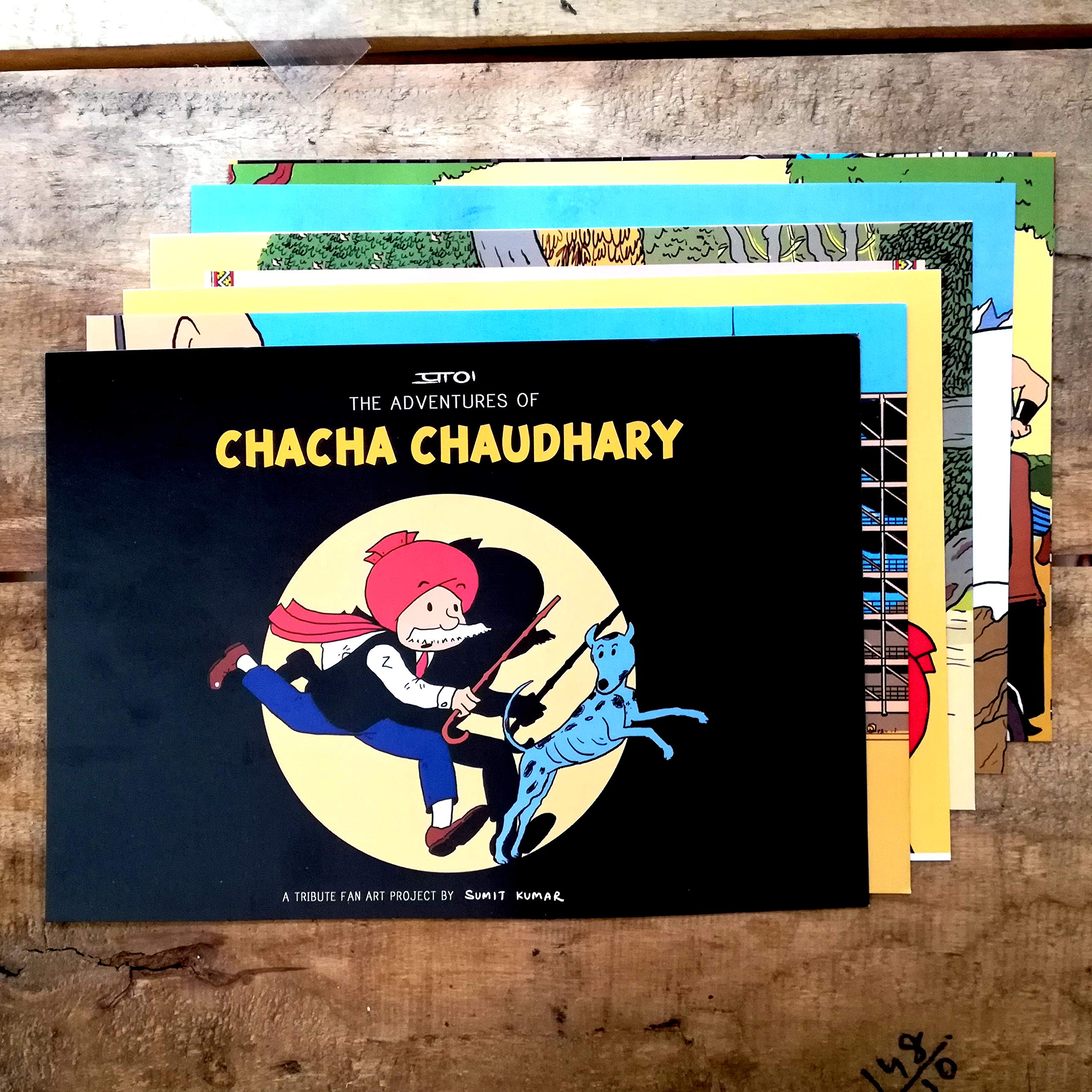 Chinchin - A set of 9 covers